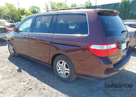 2007 Honda Odyssey Ex-L from USA, damaged, VIN 5FNRL38797B426945